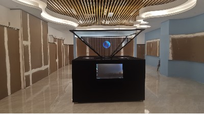 3D全息影像技術走進中山市水環(huán)境監(jiān)控中心打造數字化全息展示館