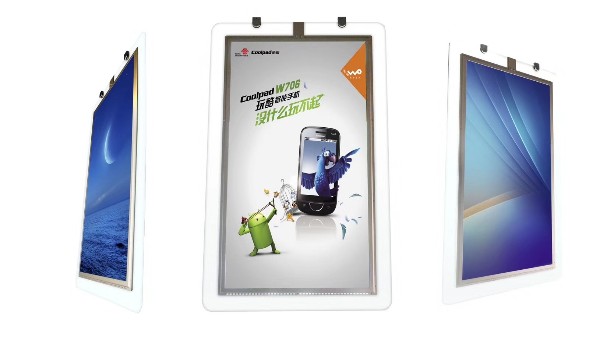 淺談吊掛雙面廣告機(jī)的功能優(yōu)勢(shì)有哪些？