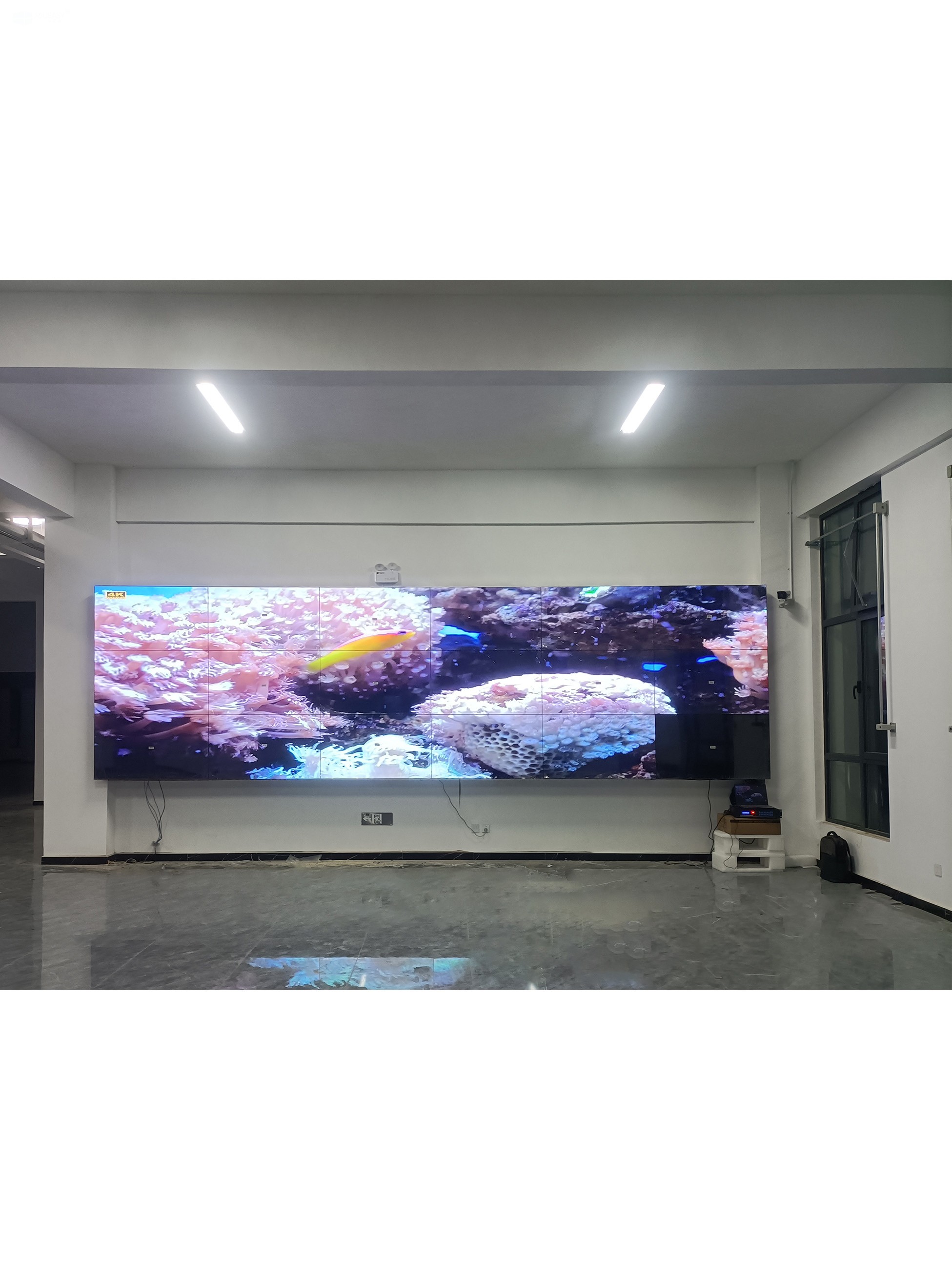 中億睿拼接屏助力沂水項目，打造農產品開發(fā)智能示范基地